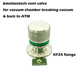 ISO-KF KF25 NW25 vacuum chamber venting valve or air admittance valve (Type B)