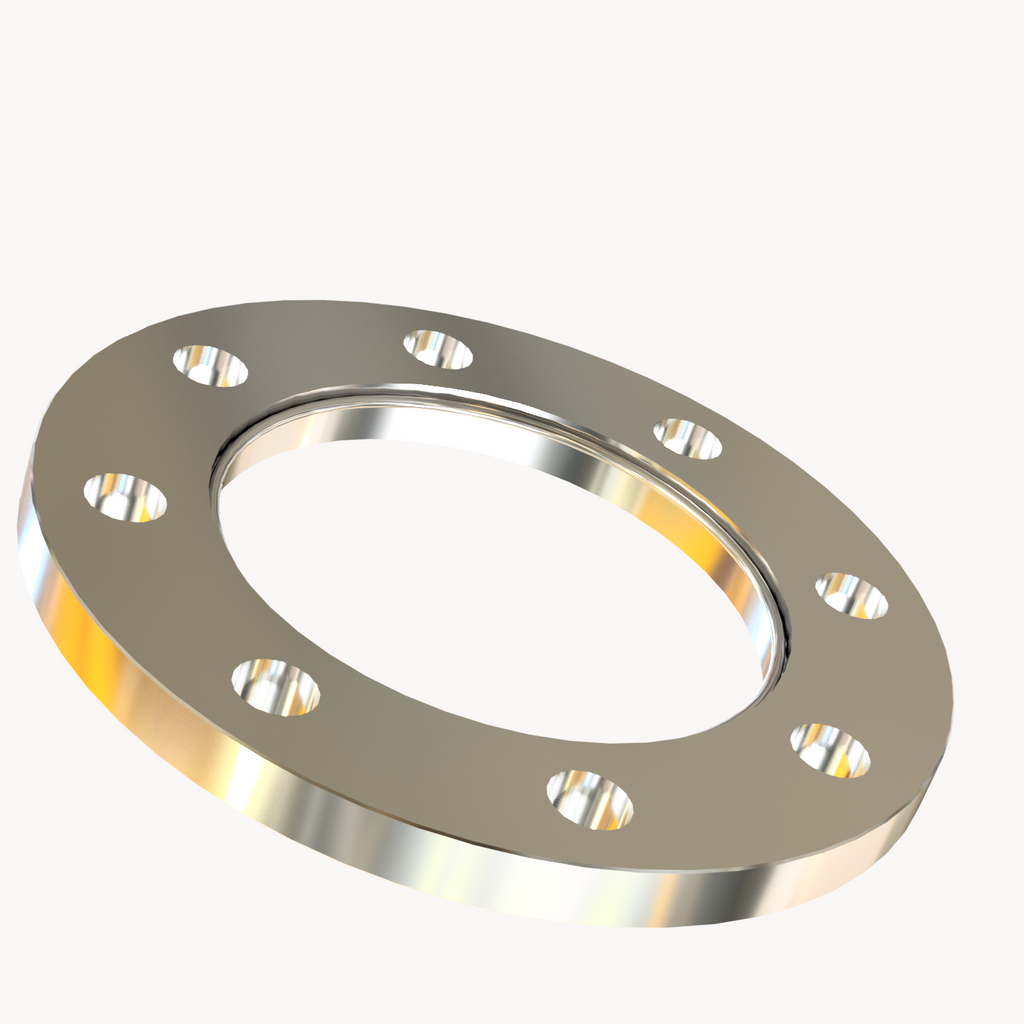 COLLAR FLANGE, DIN 2501 DN100 ND6 to ISO-K 100, with retaining ring