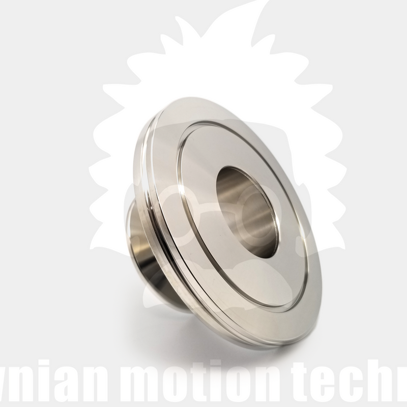 ISO-K 100 flange to KF50 flange, Made of stainless steel