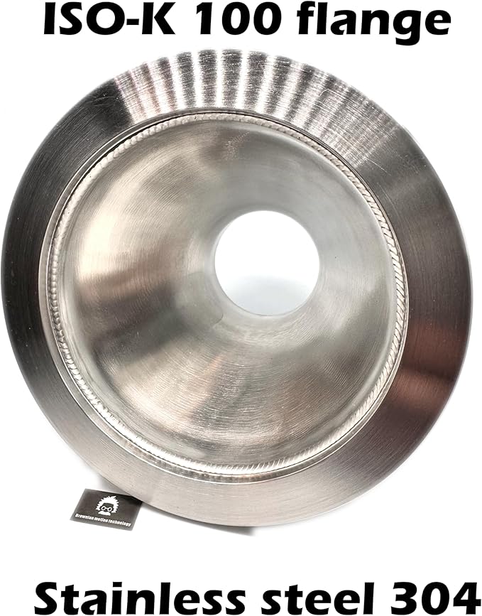 ISO-K 100 Flange to KF50 Flange, conical reducer