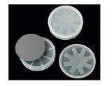 Single wafer carrier, for 2 inches or 50mm circular wafer, substrate, (Screw on lids) (Pack of 10 pcs)