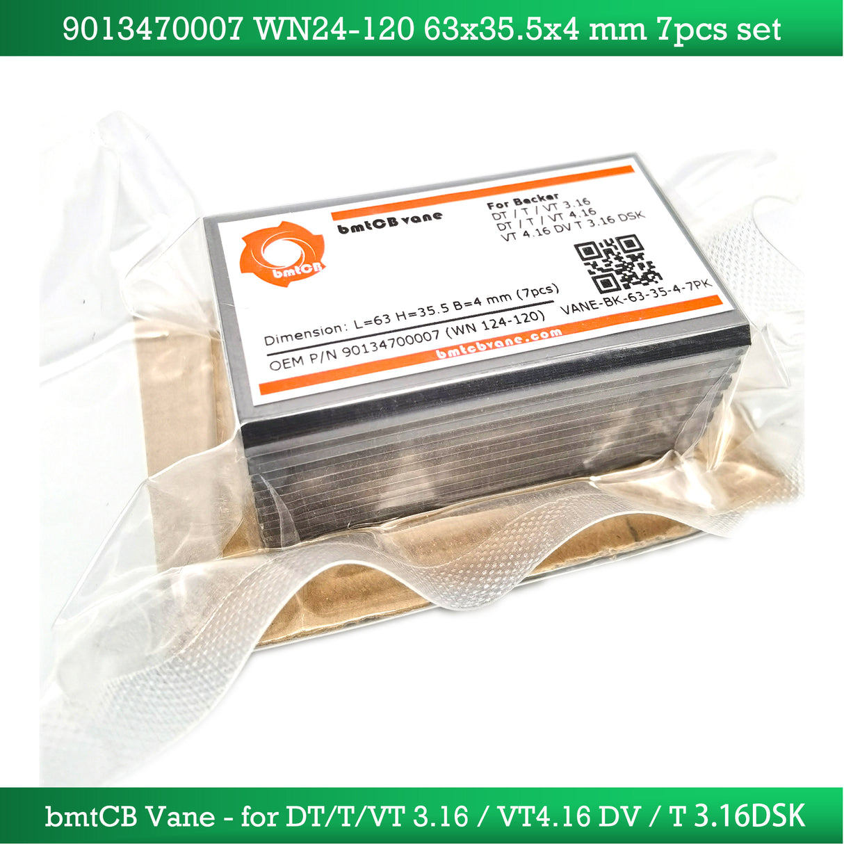 Becker 90134700007 | WN 124-120 | 63-35.5-4 |7 Pcs PM kit