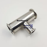 Tee Reducer, Both ends KF-40(NW40) to middle KF-25 (NW25), SS 304