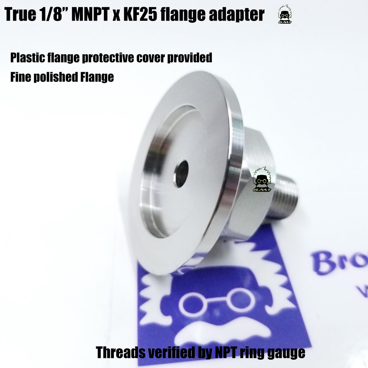 1/8" MNPT X KF25 Flange