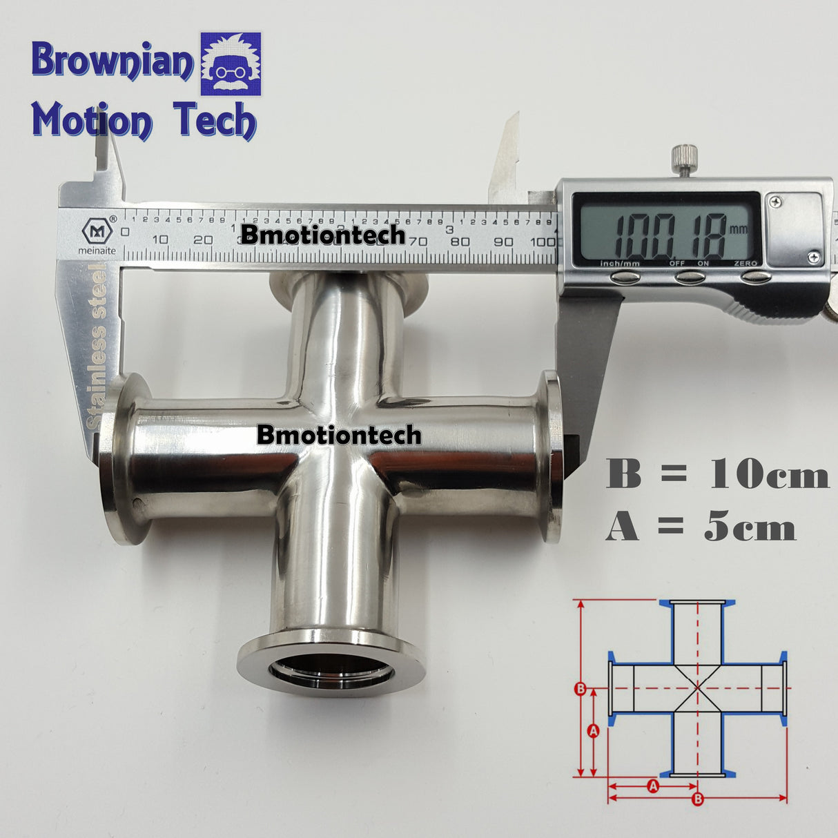 CROSS, 4 X KF25 FLANGE - Normal Grade