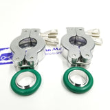 KF16 stainless steel clamp set (PACK OF 2 SETS)