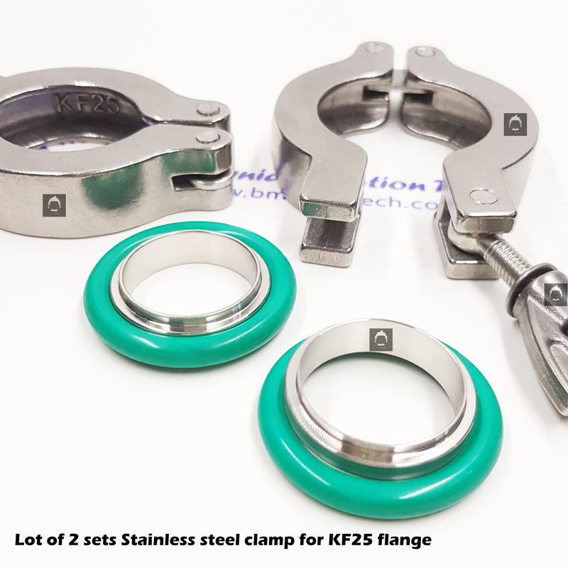 KF25 Stainless steel clamp set  (PACK OF 2 SETS)